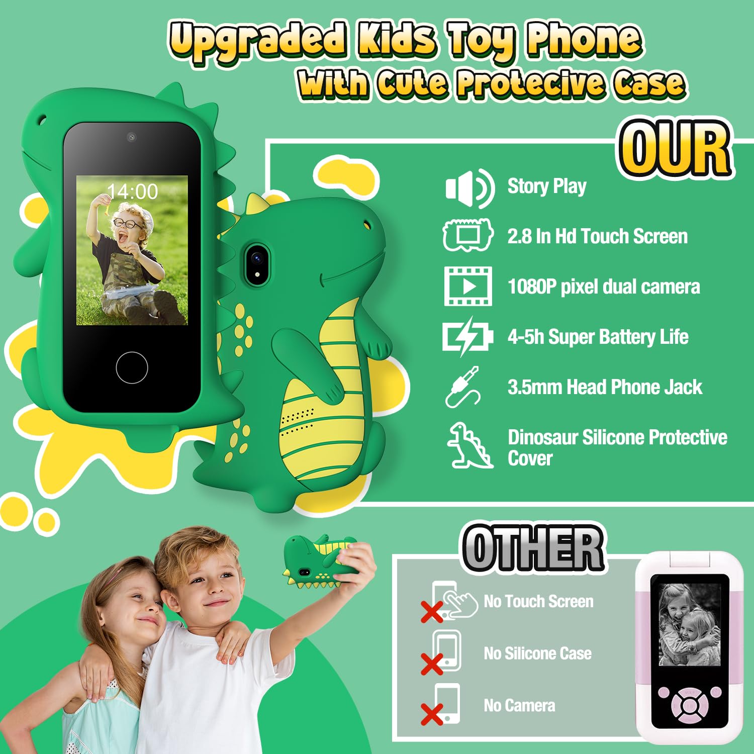 Kids Smart Phone Toys Cartoon  – обзор и цена Kids Toys Smartphone