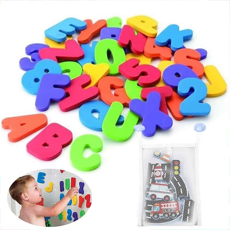 Children Bath Toys Foam Fun Fl – обзор и цена Bath Letter Number Foam