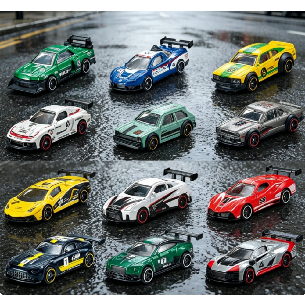 1:64 Alloy Racing Car 6Pcs Set – обзор и цена Kids Toys Vending Machine
