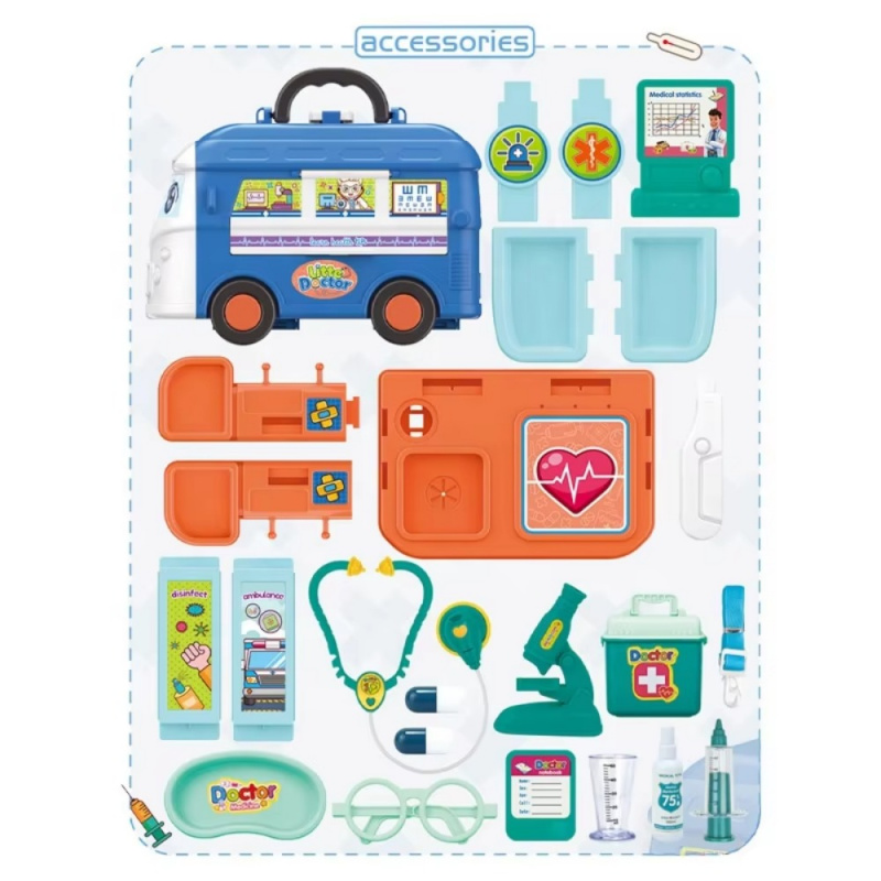 Children Pretend Simulation Pl – обзор и цена Kids Toys Doctor Set