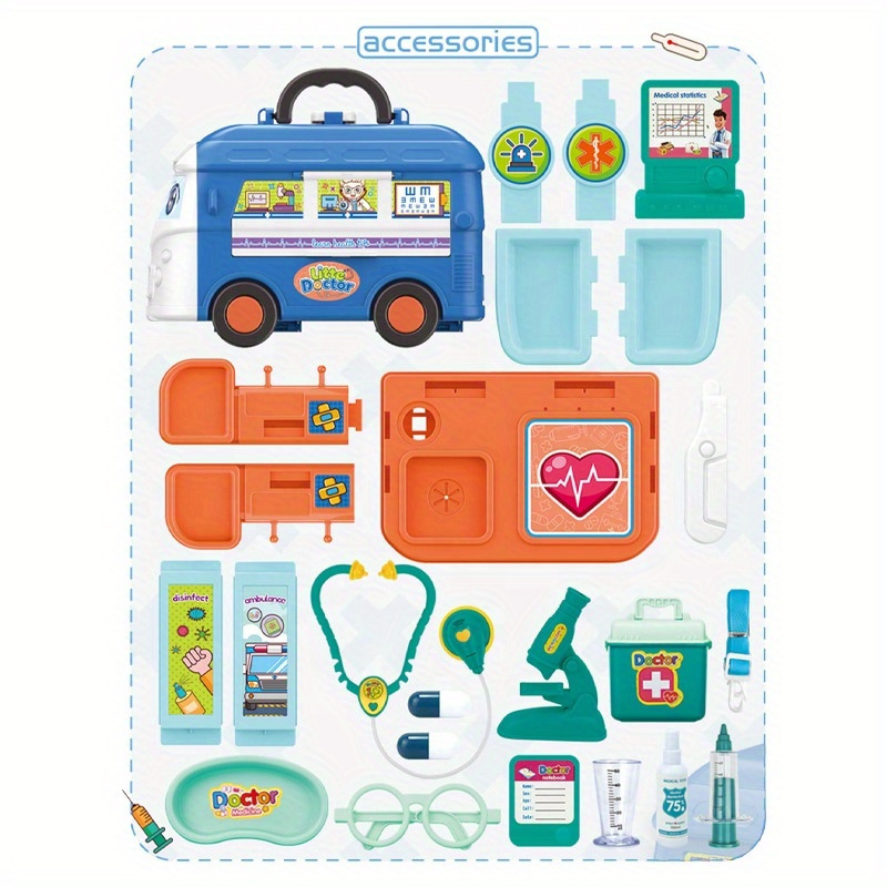 Children Pretend Simulation Pl – обзор и цена Kids Toys Doctor Set