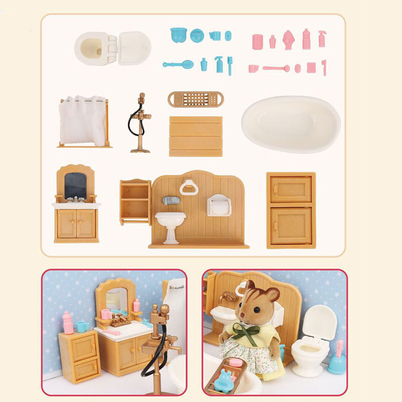 Dollhouse Miniature Gift box p – обзор и цена Kids Toys Kitchen Set