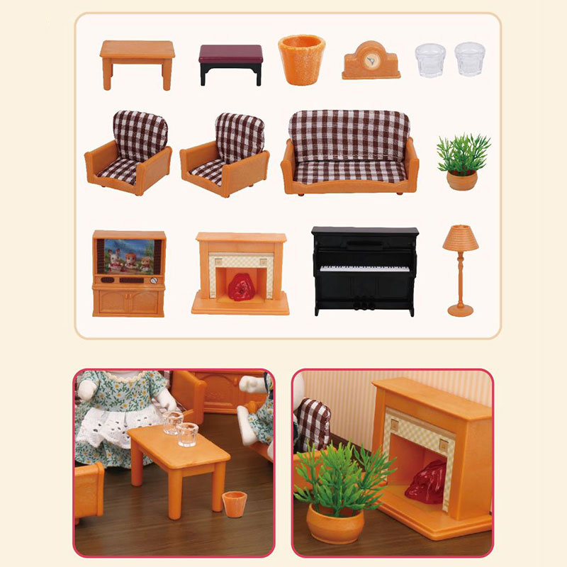 Dollhouse Miniature Gift box p – обзор и цена Kids Toys Kitchen Set