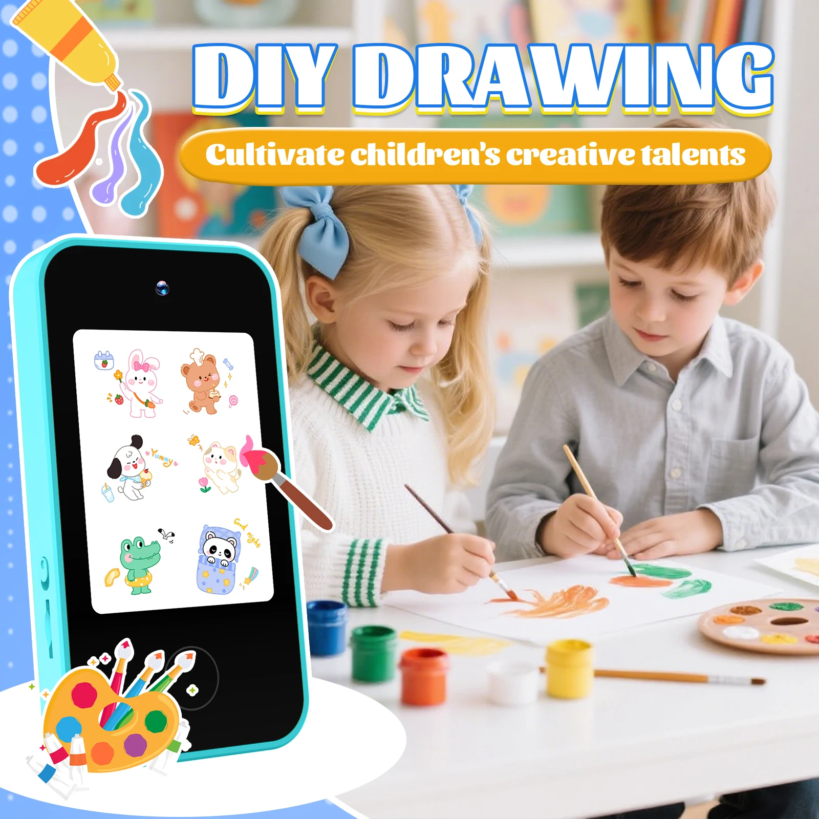 Kids Smart Phone Toy with Dual – обзор и цена Kids Toys Smartphone
