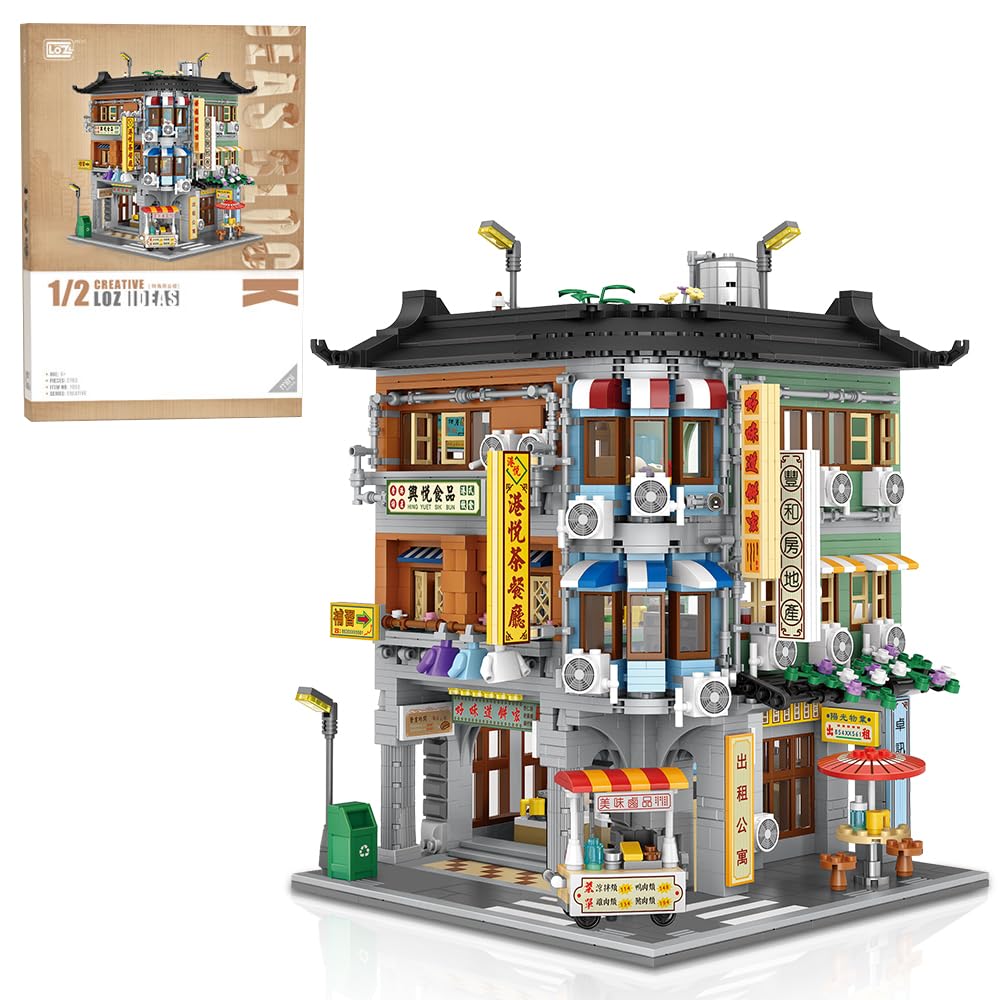 2763Pcs Commercial Corner Buil – обзор и цена Kids Toys Hong Kong