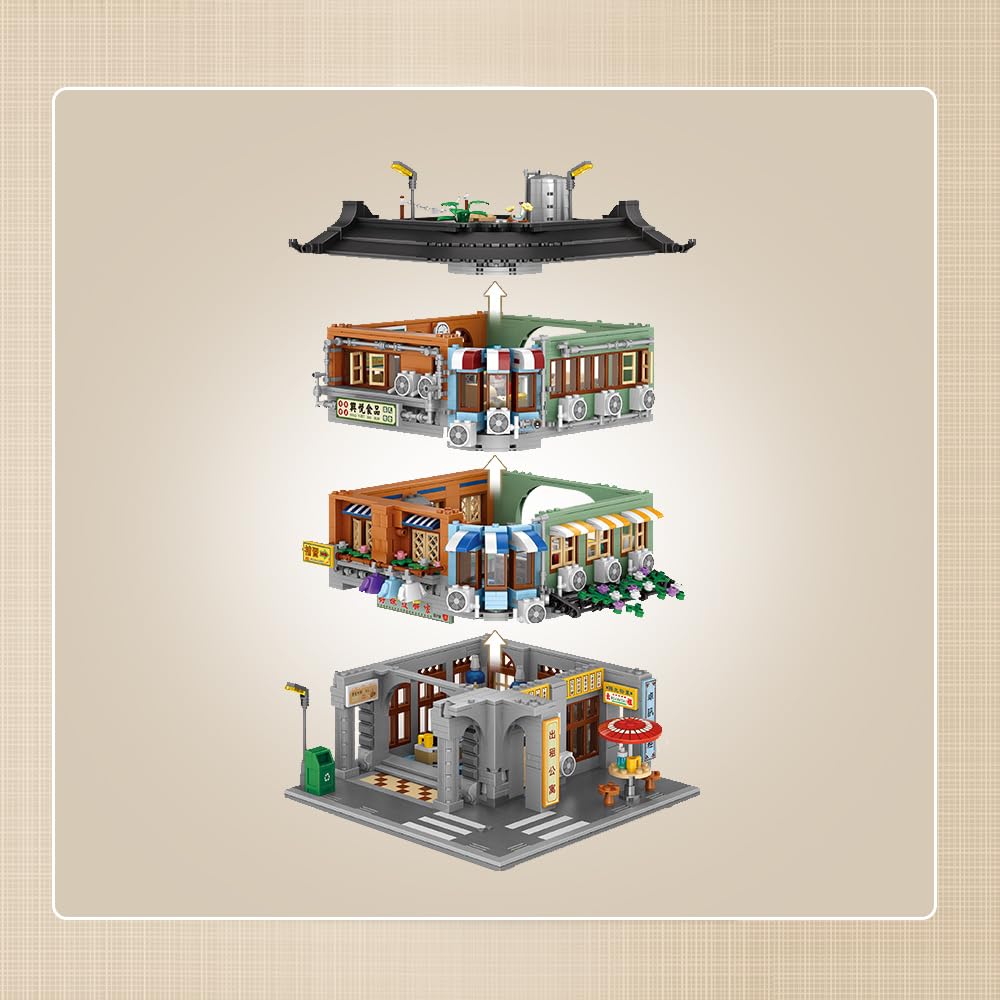 2763Pcs Commercial Corner Buil – обзор и цена Kids Toys Hong Kong