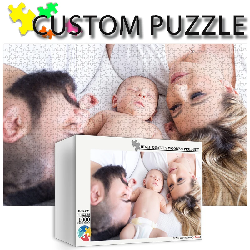 Photo Custom Jigsaw Wooden Per – обзор и цена Wooden Puzzle Kids