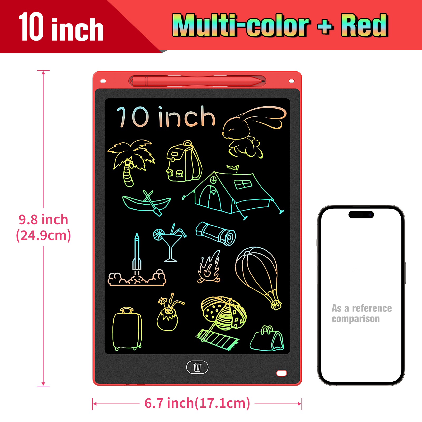 10 Inch LCD Drawing Tablet, Ha – обзор и цена Kids Toys Under $10
