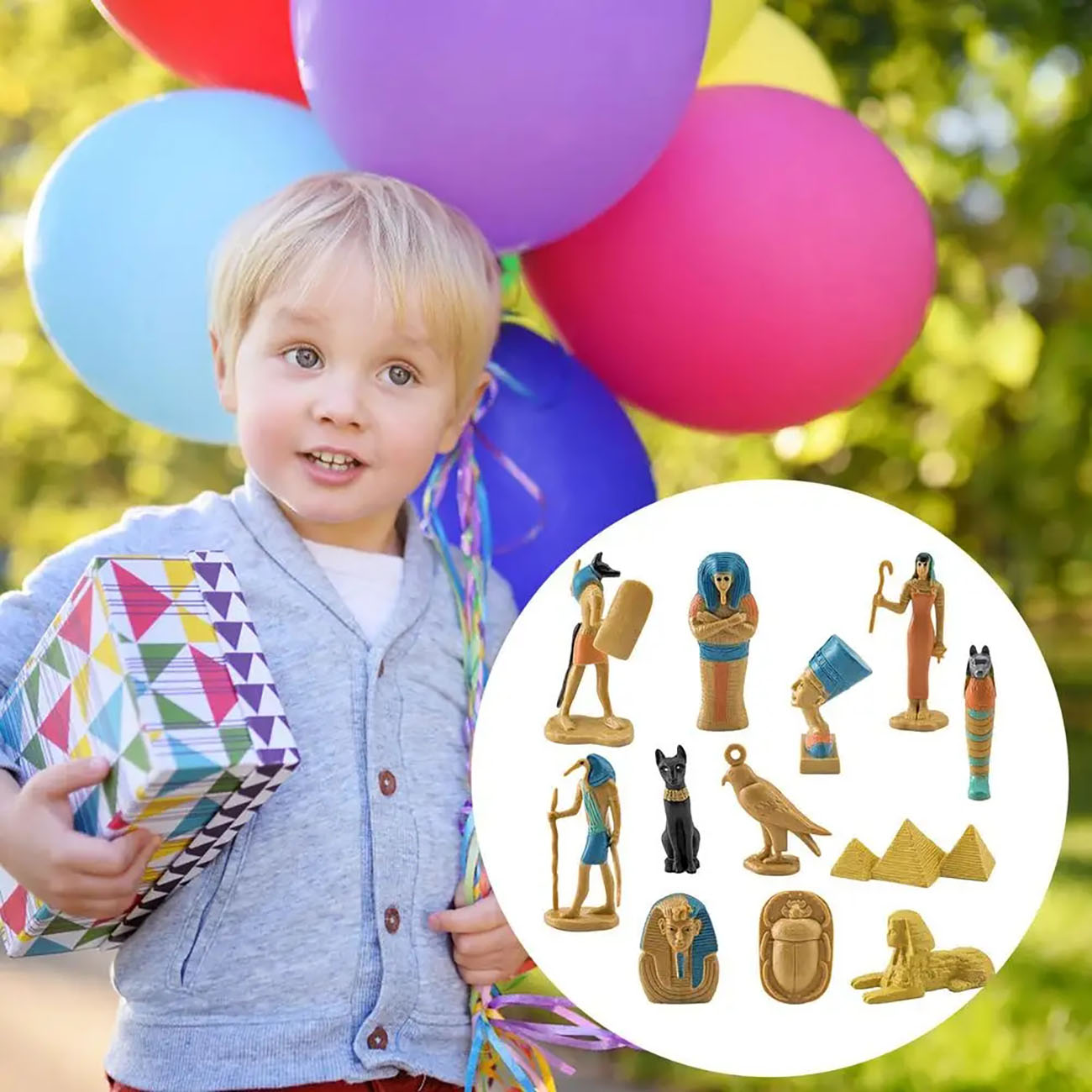1 Set Of 12 Simulation Egyptia – обзор и цена Kids Toys Egypt