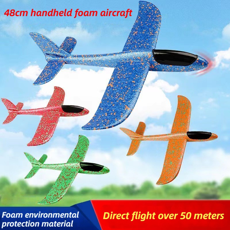 48cm Large Foam Airplane Child – обзор и цена Kids Toys Supplier