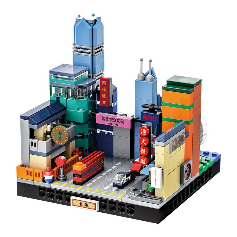 Hong Kong City Micro Block Set – обзор и цена Kids Toys Hong Kong