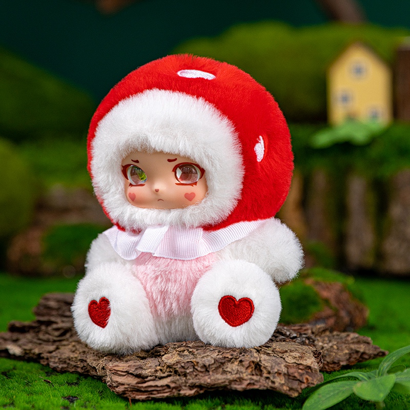 14cm Mushroom Girl Vinyl Plush – обзор и цена Kids Toys Bag