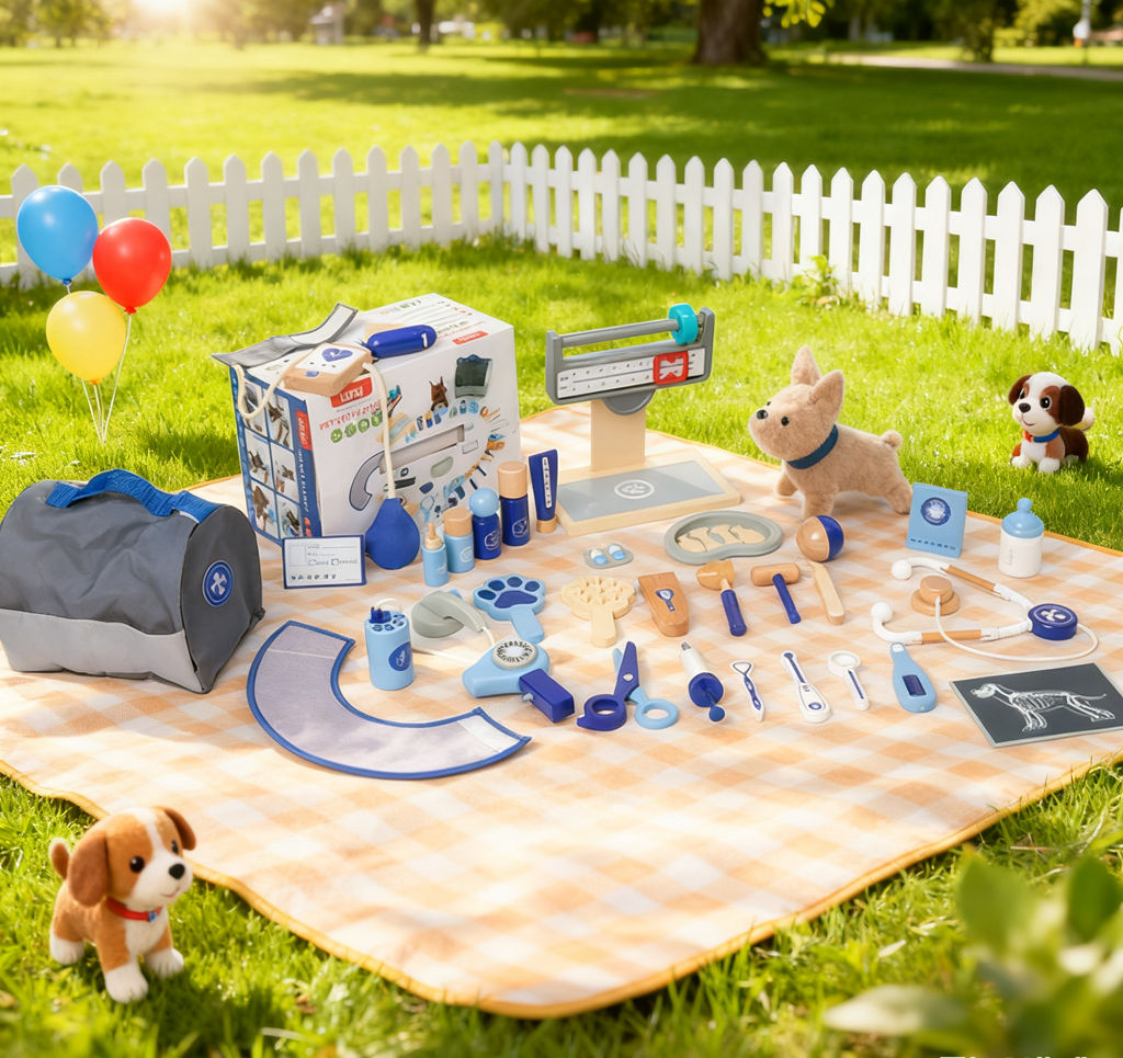 Kids Pretend Play Pet Doctor T – обзор и цена Kids Toys Doctor Set