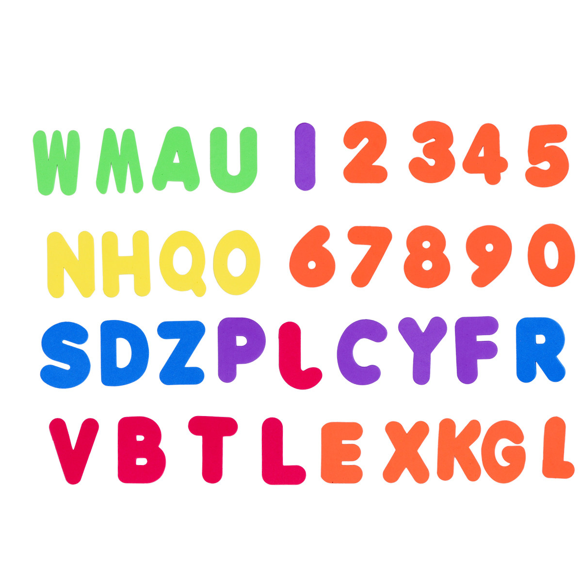 36Pcs Colorful Eva Foam Alphab – обзор и цена Bath Letter Number Foam