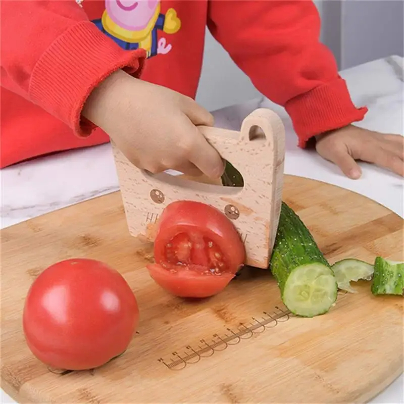 Wooden Kids Knife for Cooking  – обзор и цена Kids Toys Kitchen Set