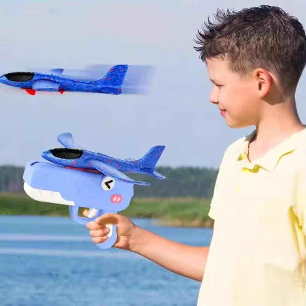 Dinosaur Foam Airplane Launche – обзор и цена Catapult Launcher Toy