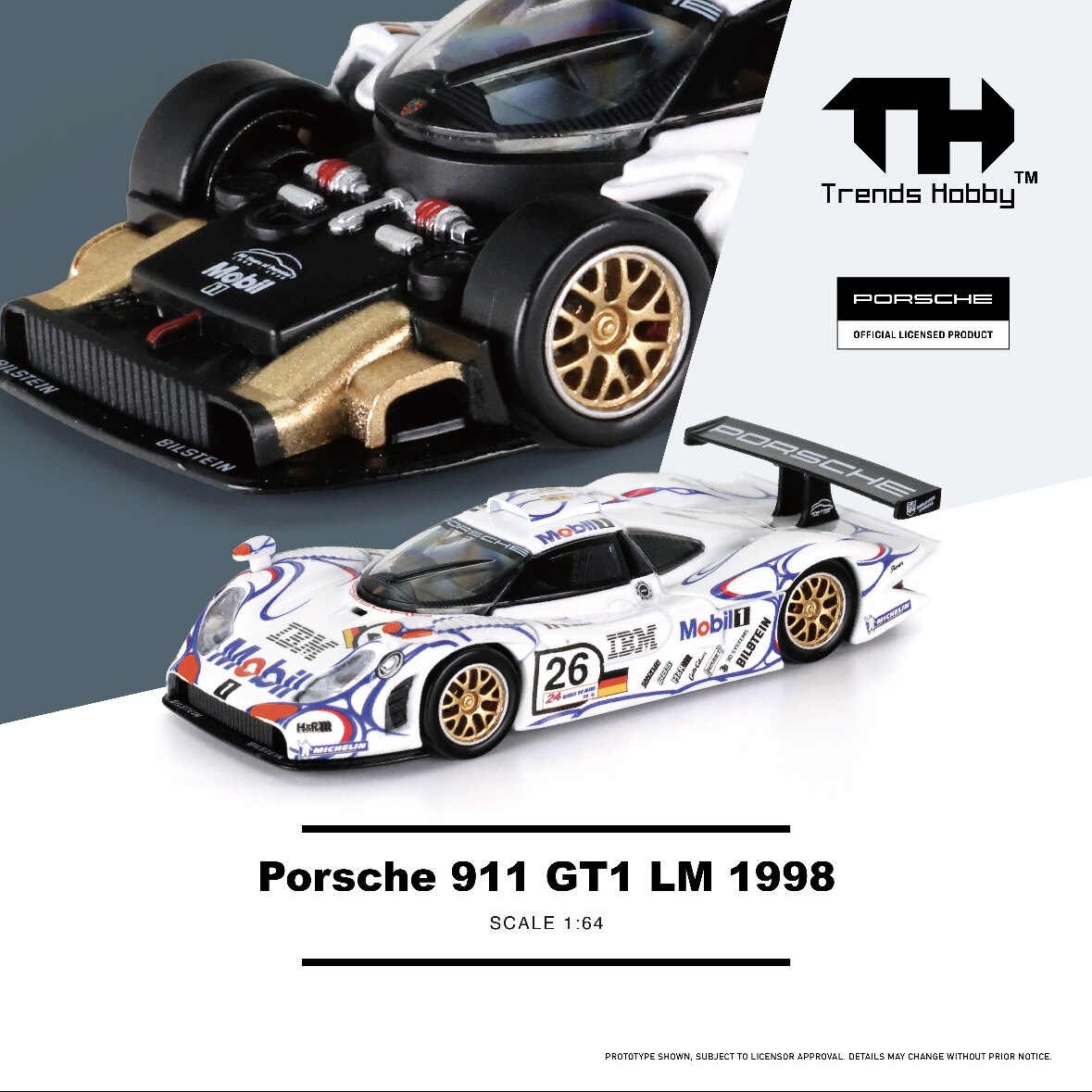TH-Trends Hobby 1/64 095 911 G – обзор и цена Kids Y Toys
