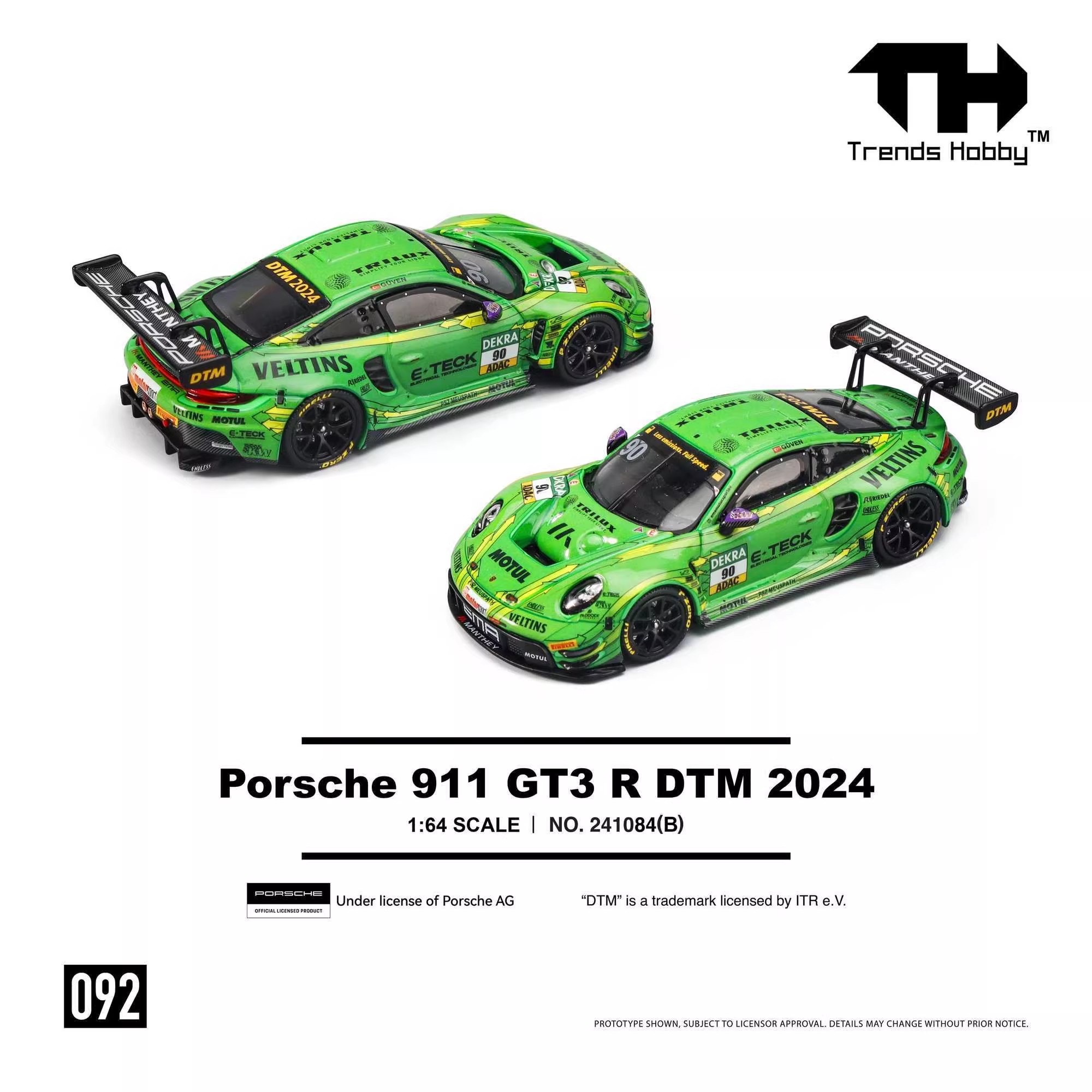 TH-Trends Hobby 1/64 095 911 G – обзор и цена Kids Y Toys