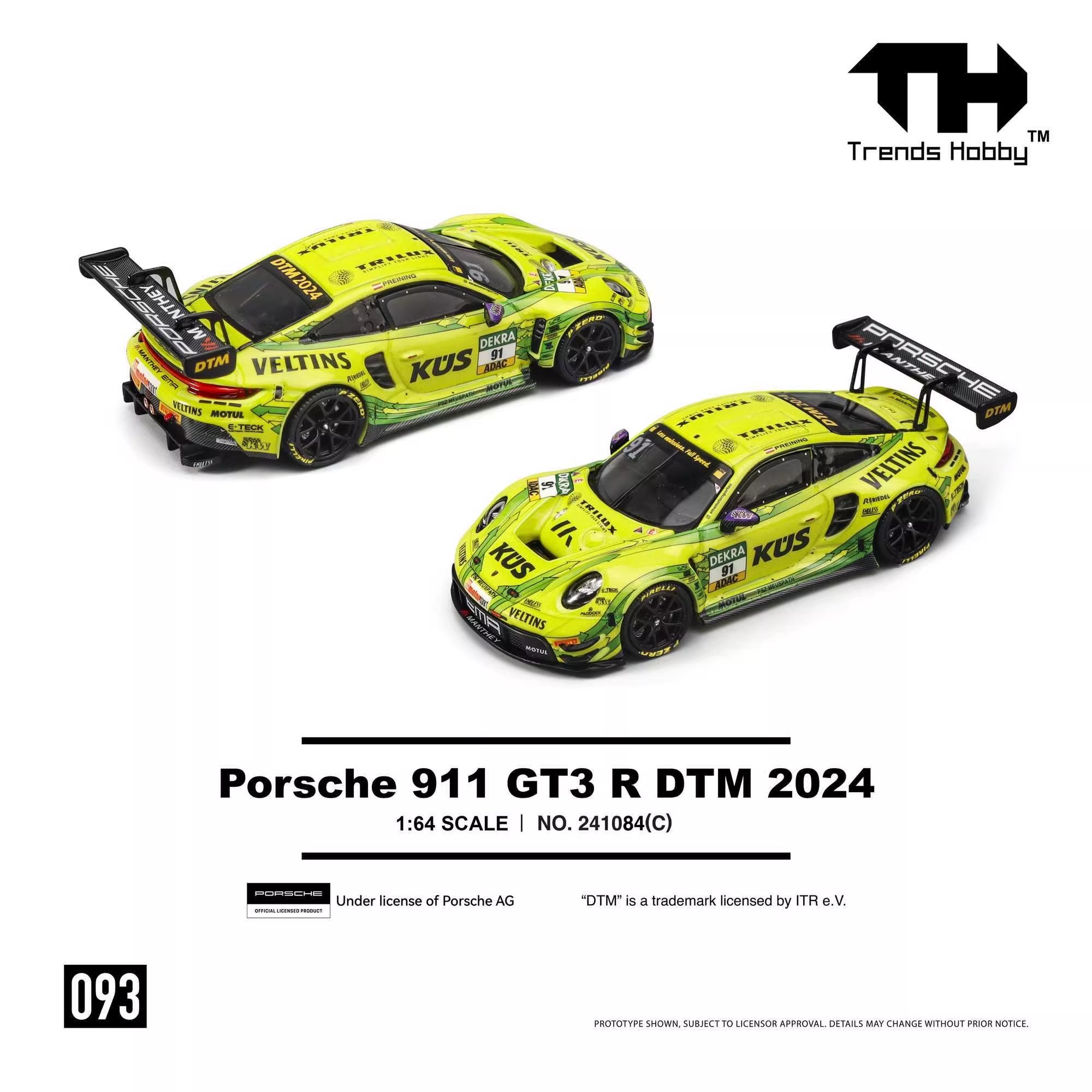 TH-Trends Hobby 1/64 095 911 G – обзор и цена Kids Y Toys