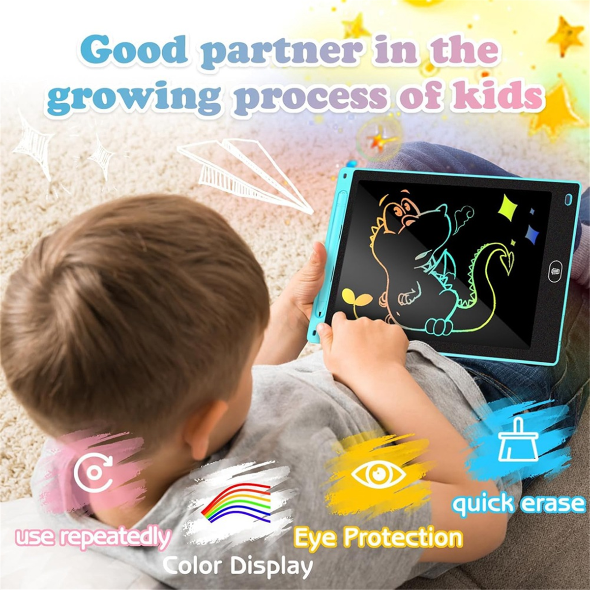 AA98 2 Pack LCD Writing Tablet – обзор и цена Kids Toys Drawing