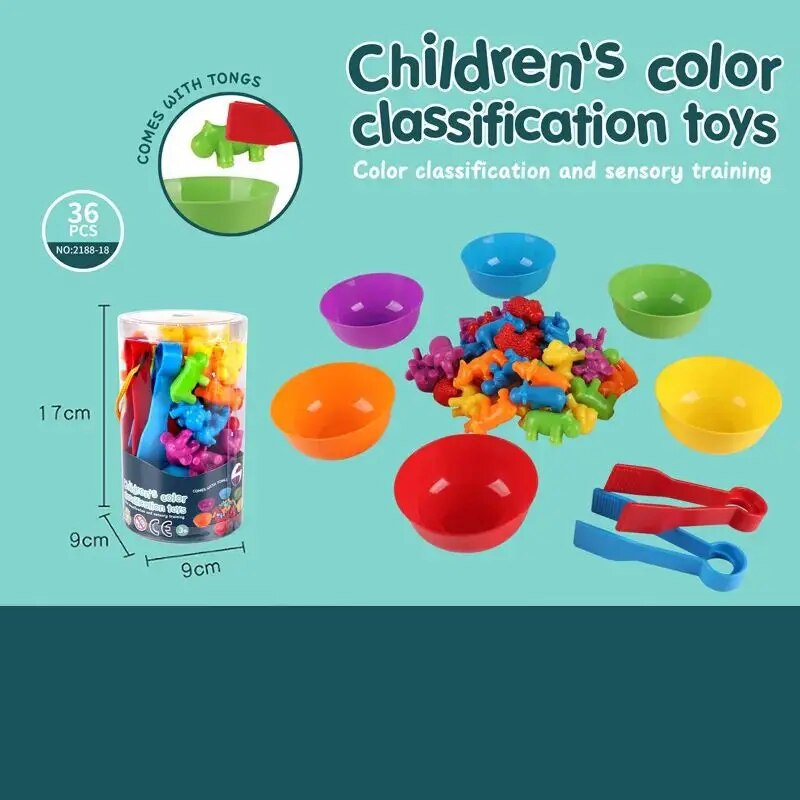 Rainbow Counting Animal Traffi – обзор и цена Kids Toys 2 Year Old