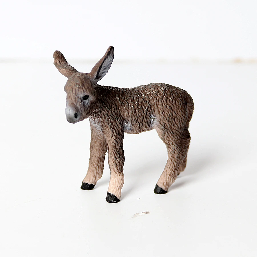 Donkey Model Toy Animals Figur – обзор и цена Kids Toys Under $10