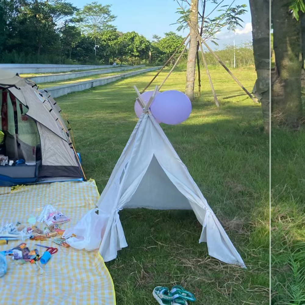 Popular Colorful Panited Tent  – обзор и цена Kids Toys Bd