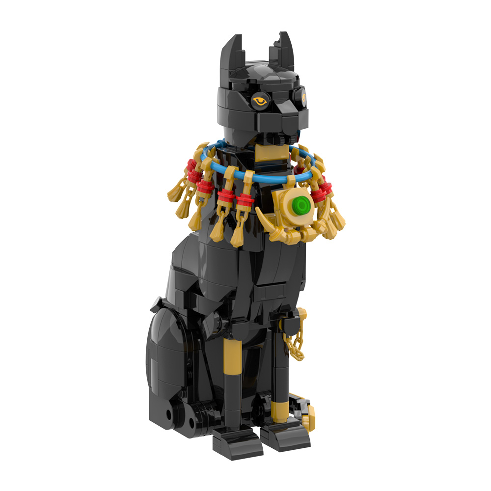 MOC Egypt Cat Building Blocks  – обзор и цена Kids Toys Egypt