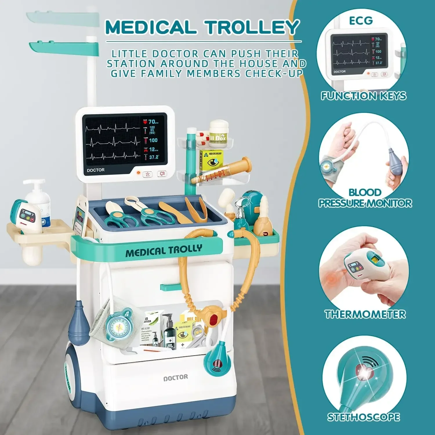 Doctor Medical Play Set Doctor – обзор и цена Kids Toys Doctor Set