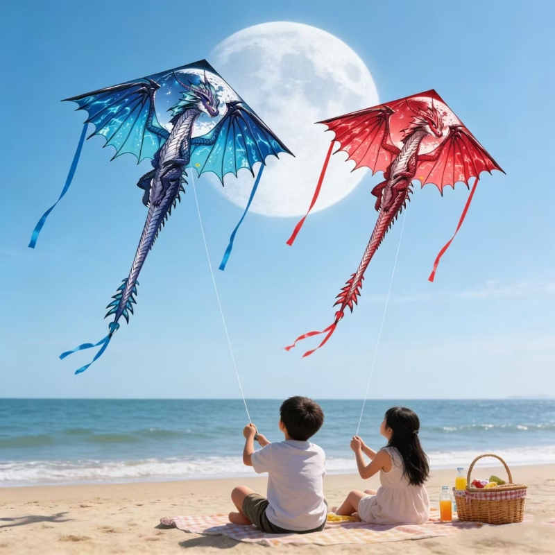 Dragon Kites flying for childr – обзор и цена Kite Wind Outdoor