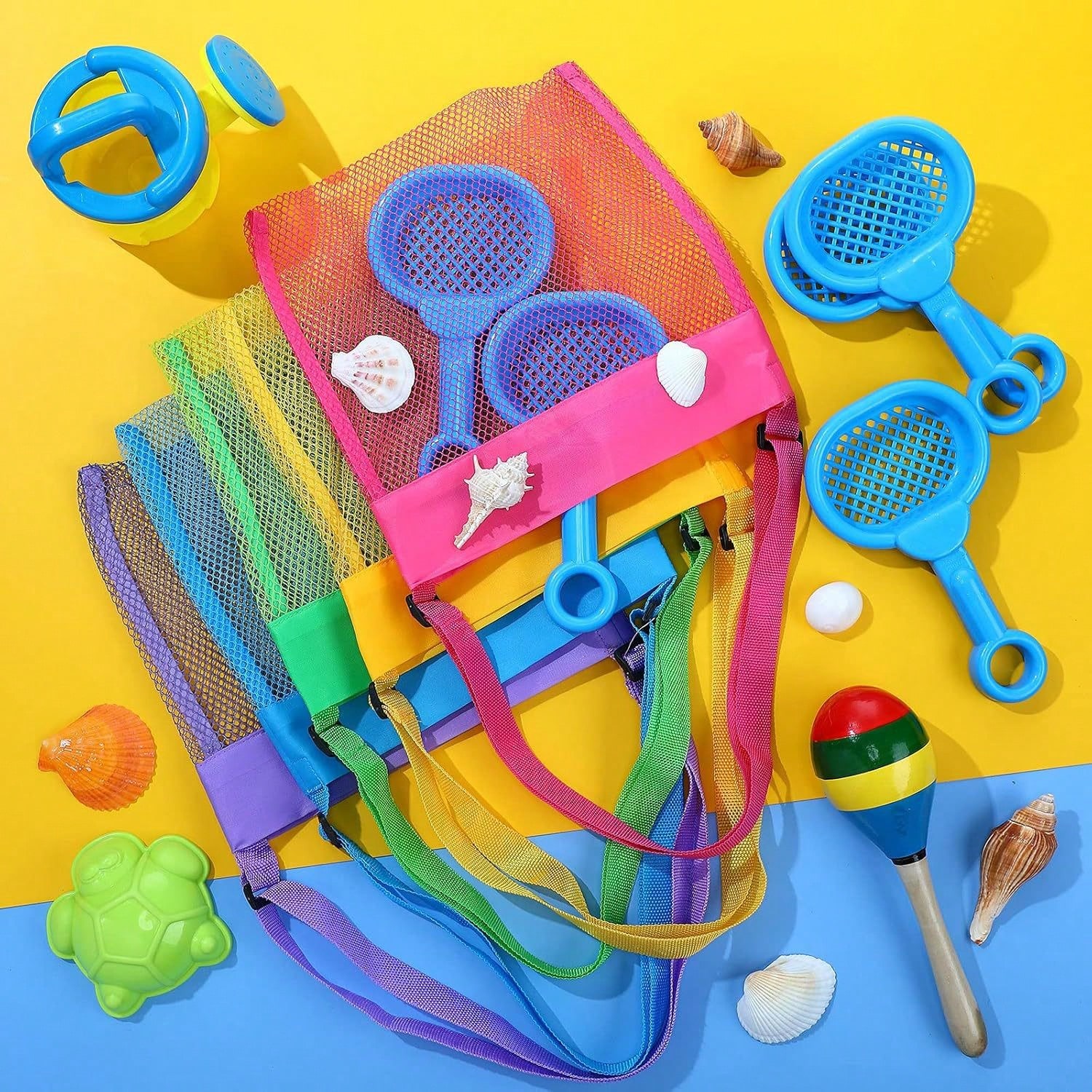 Adjustable Kids Beach Treasure – обзор и цена Kids Toys Bag