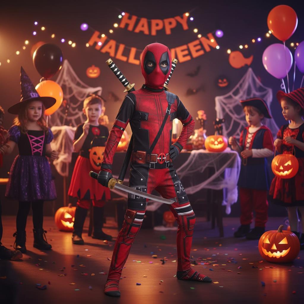3-12Y Kids Deadpool Costume wi – обзор и цена Kids Toys Bag