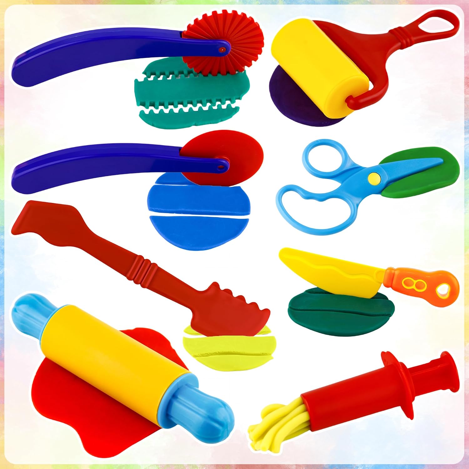 9-Piece Dough Play Tool Set fo – обзор и цена Kids & Toys Expo Saudi Arabia