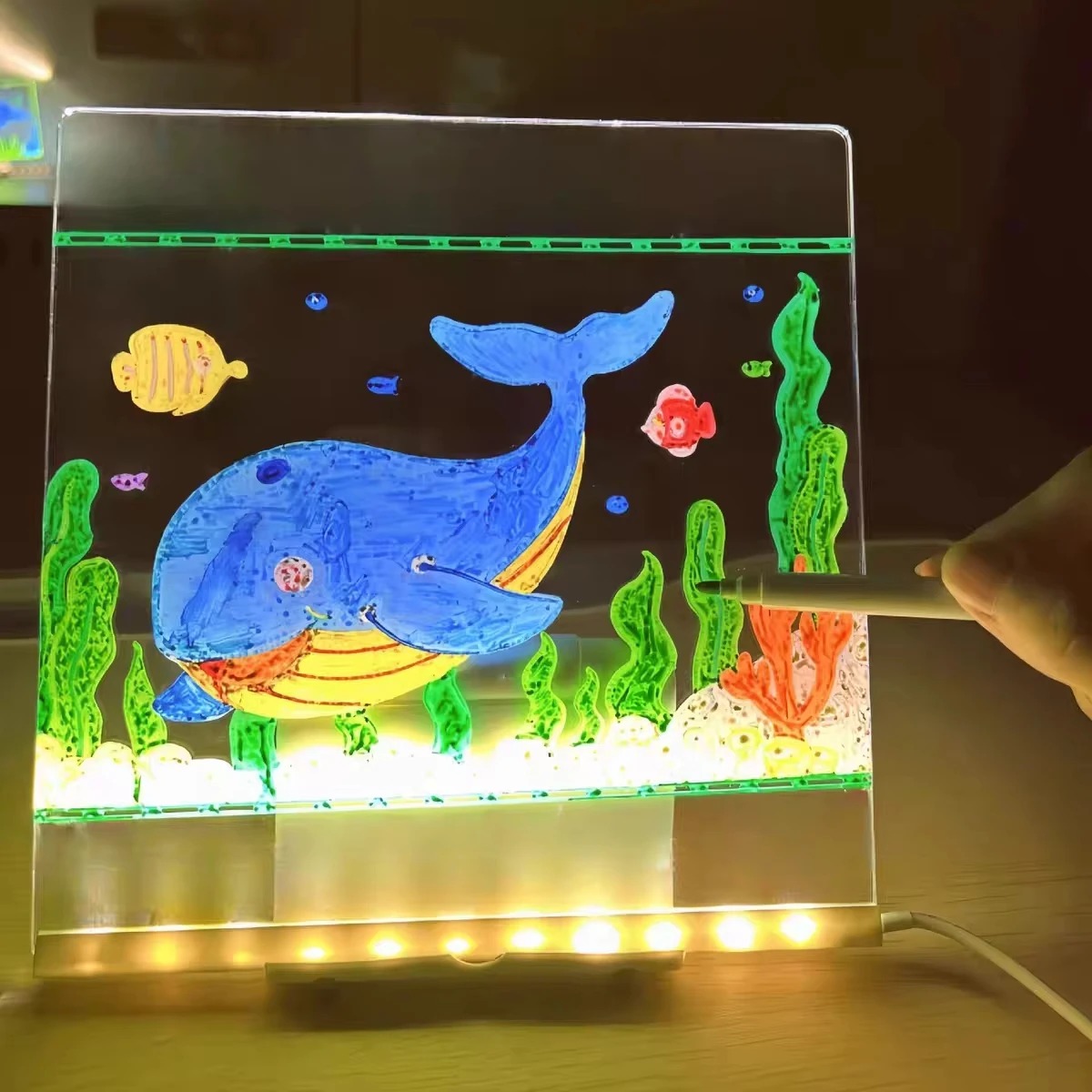 Magic Glow Kids Drawing Board: – обзор и цена Kids Toys Drawing