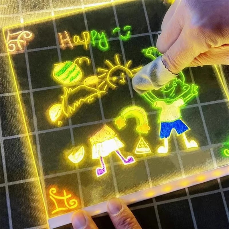 Magic Glow Kids Drawing Board: – обзор и цена Kids Toys Drawing