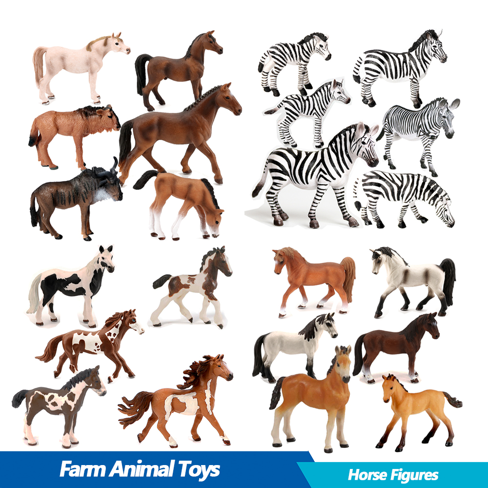 Zebra Wildebeest Gnu Plastic H – обзор и цена Kids Toys Under 200
