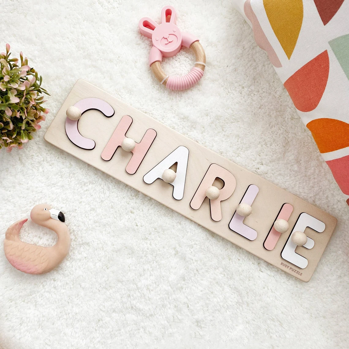 Personalized Name Puzzle With  – обзор и цена Wooden Puzzle Kids