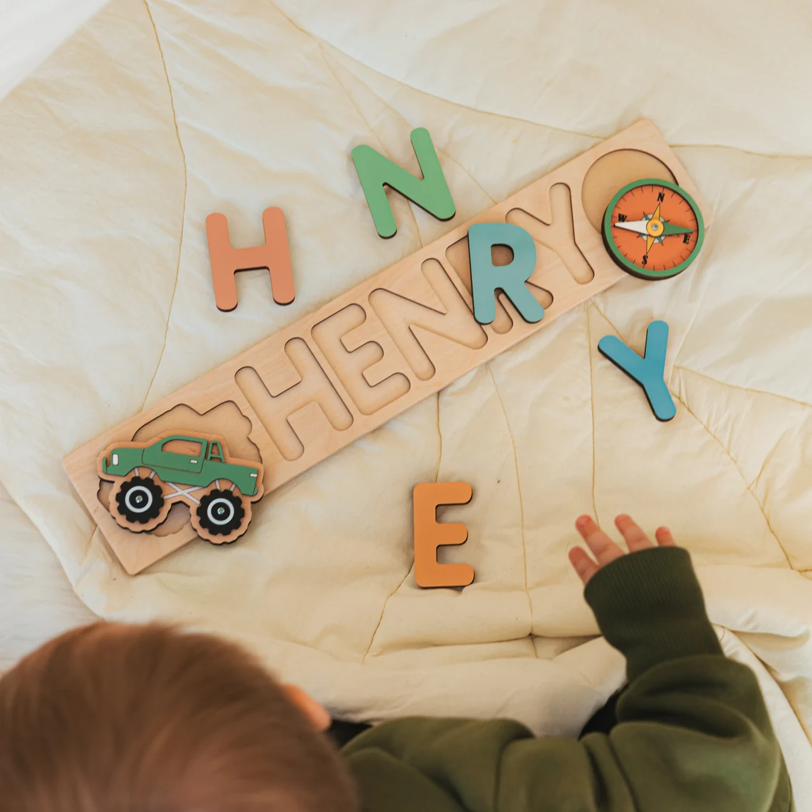 Personalized Name Puzzle With  – обзор и цена Wooden Puzzle Kids