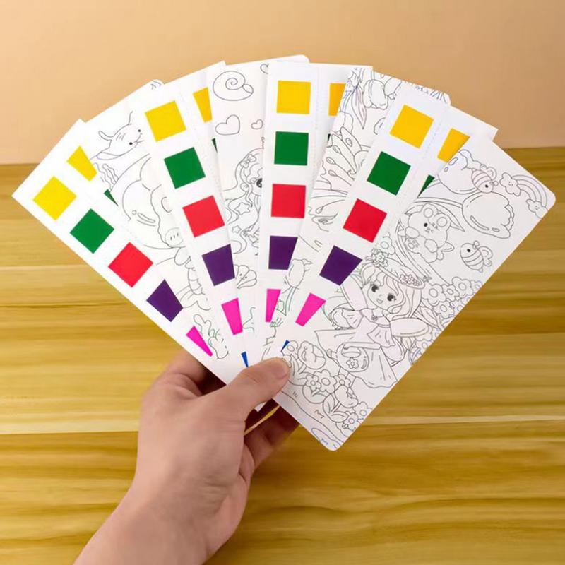 Water Color Pigment Paint Draw – обзор и цена Kids Toys Drawing