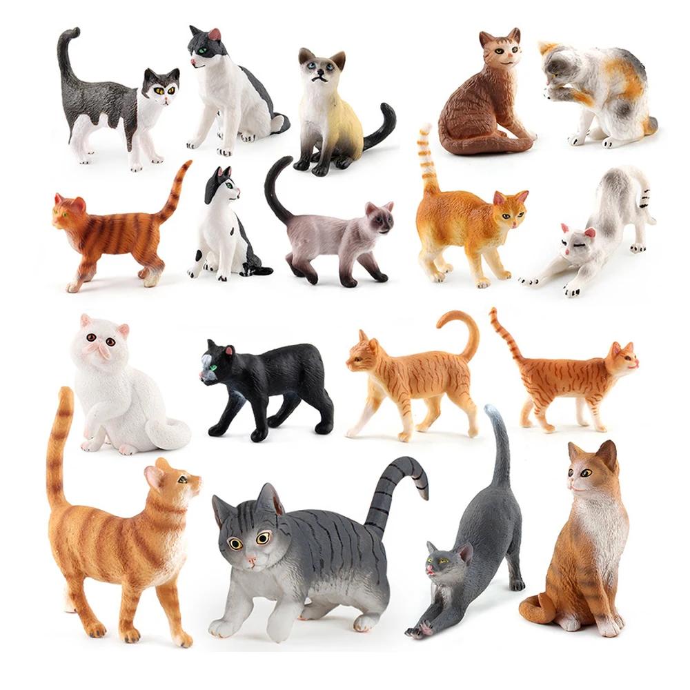 Cat Model Toys Farm animals Mi – обзор и цена Kids Toys Under 200