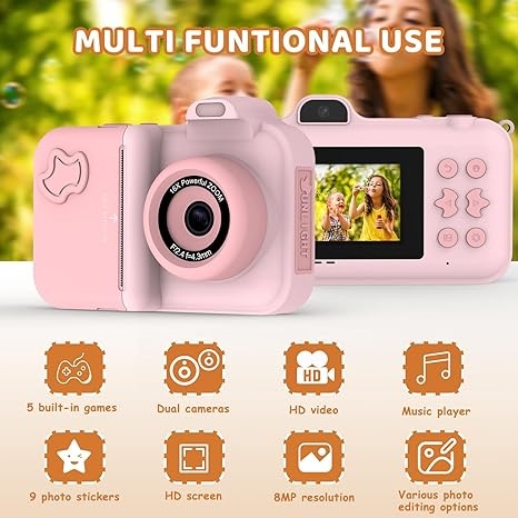 Children Camera Instant Print  – обзор и цена Kids Toys Videos