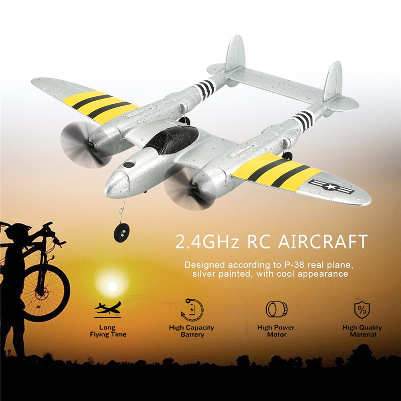 RC Plane P38 Airplane Model Ou – обзор и цена Kids Toys Under $10