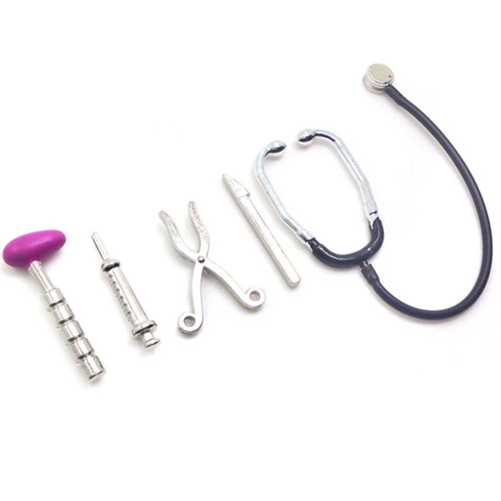 1/6 1/12 Scale Dollhouse Steth – обзор и цена Kids Toys Doctor Set
