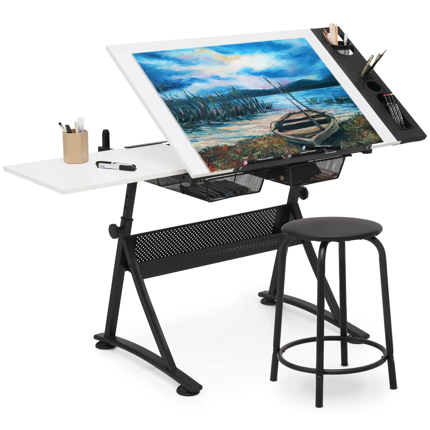 Adjustable Drafting Desk with  – обзор и цена Kids & Toys Expo Saudi Arabia