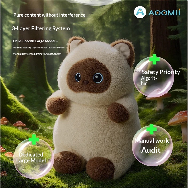Aoomii Siamese Cat Plush Toy I – обзор и цена Kids Y Toys