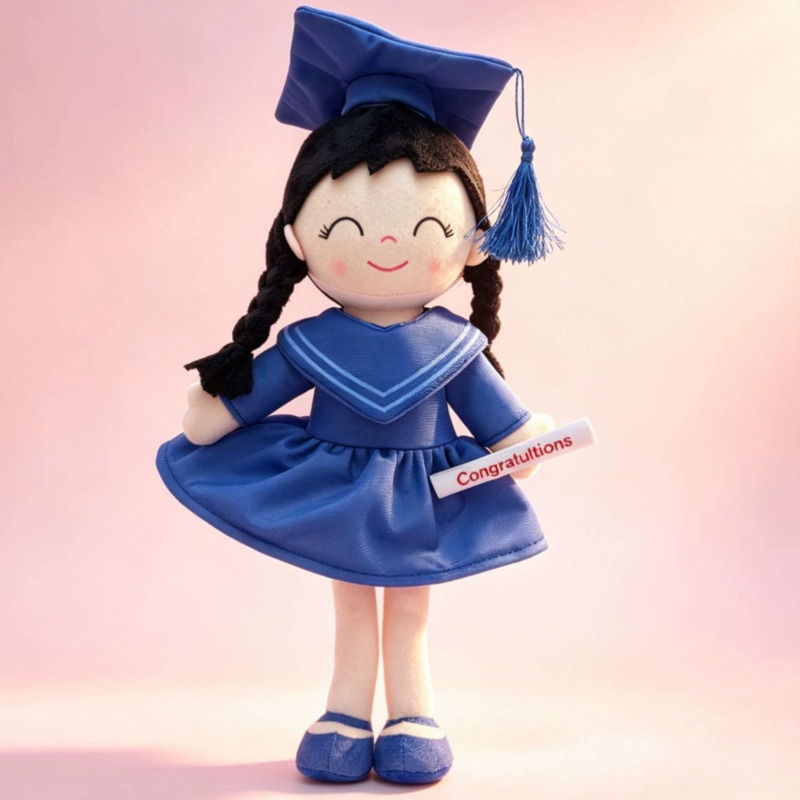New Cute Graduated Girl Plush  – обзор и цена Kids Toys Hong Kong