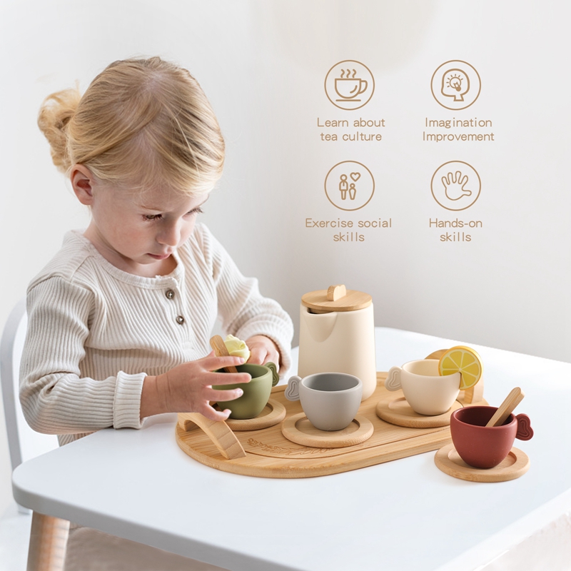 1Set Children Montessori Toy T – обзор и цена Kids Toys Kitchen Set