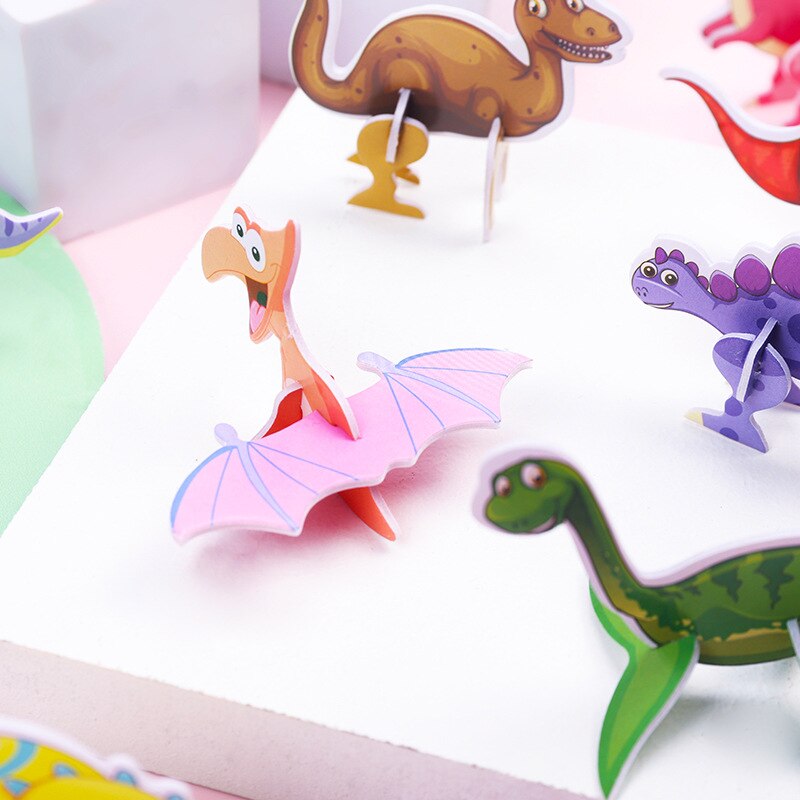 40Pcs Children Paper Dinosaur  – обзор и цена Kids Toys Videos