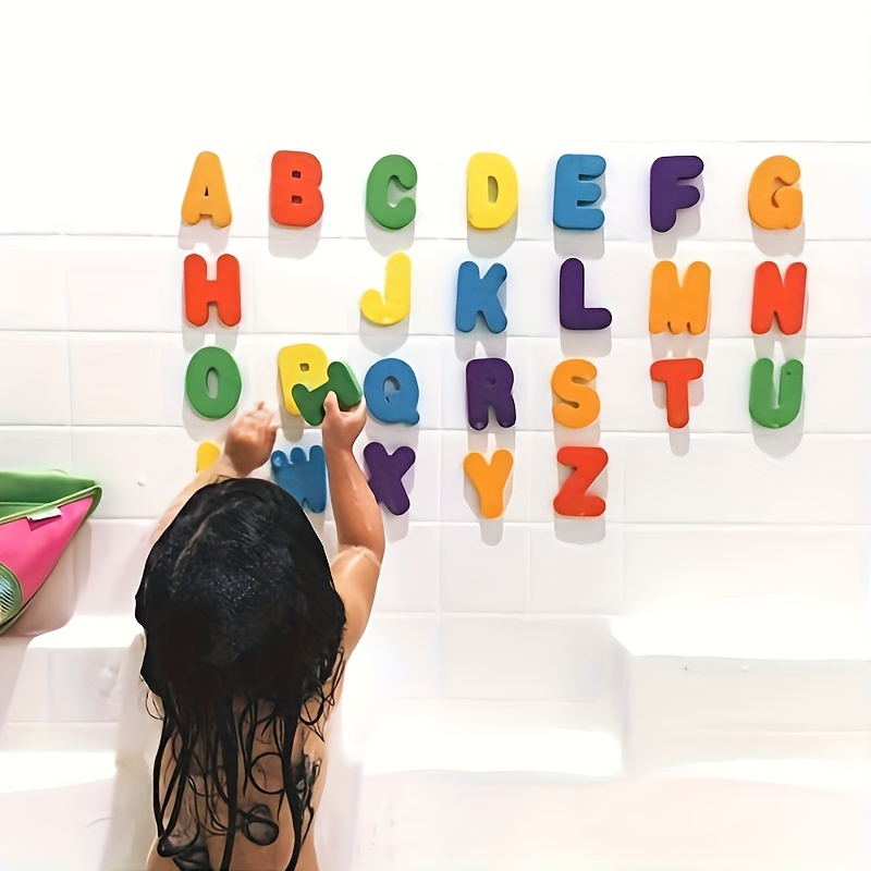 36pcs Set Of Bath Foam Letters – обзор и цена Bath Letter Number Foam