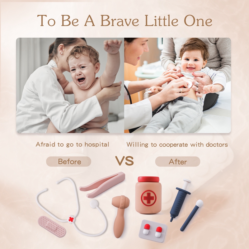 Doctor Toys Pretend Silicone P – обзор и цена Kids Toys Doctor Set